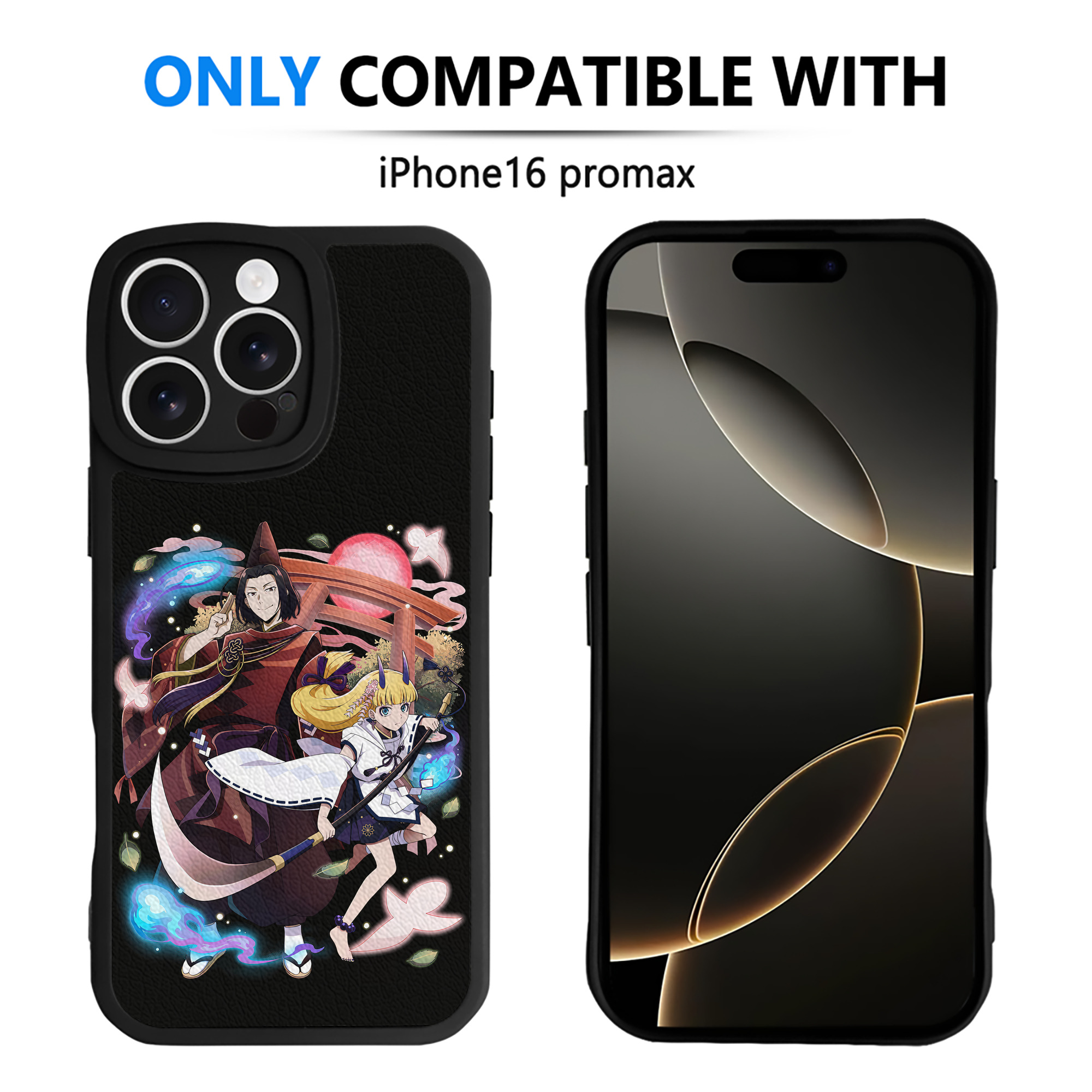 （画像用） 文豪ストレイドッグス Bungo Stray Dogs 【iPhone 16シリーズ対応】シリコンスマホケース（レザー調） 材質：シリコン